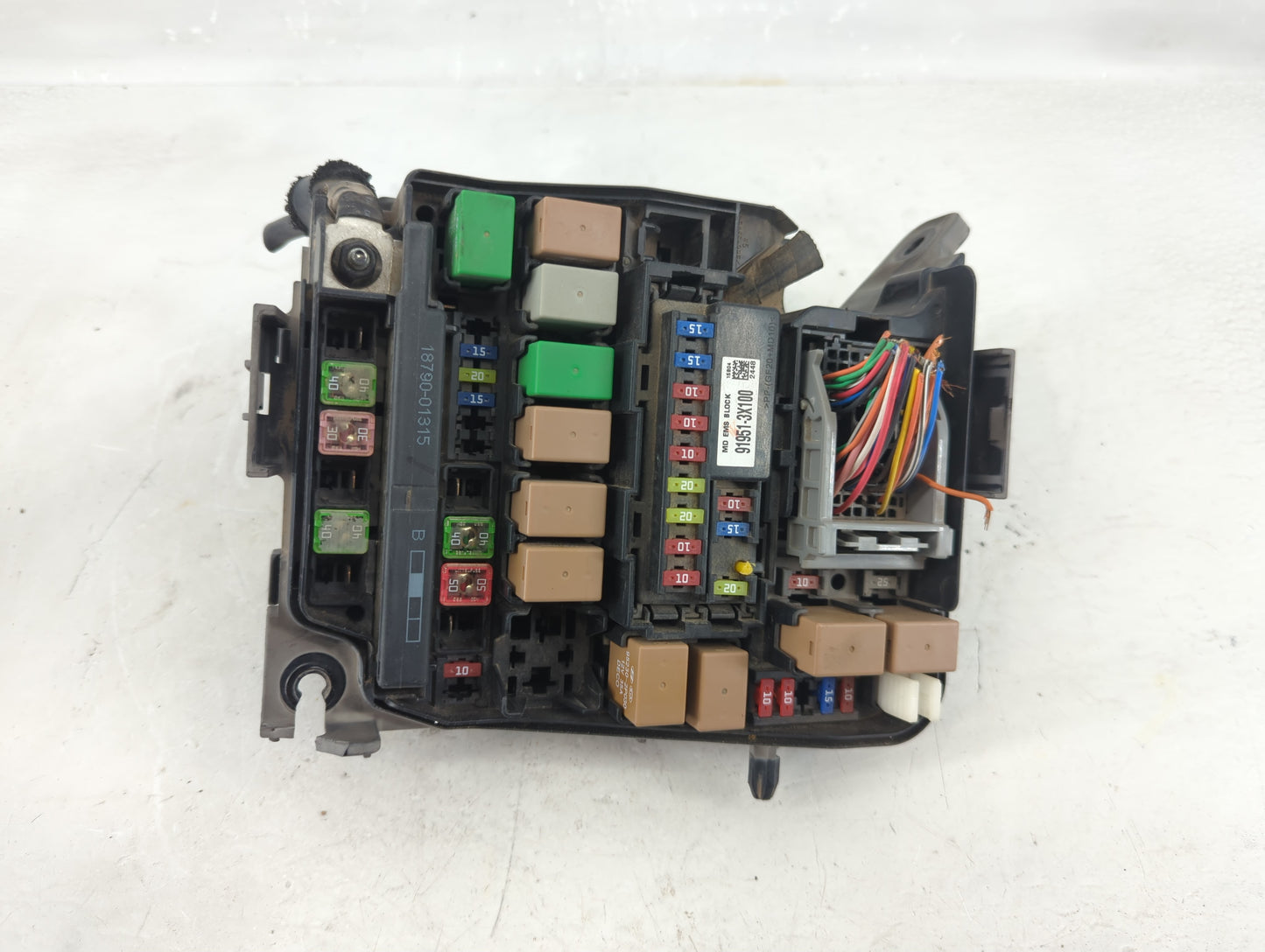 2014-2016 Hyundai Elantra Fusebox Fuse Box Panel Relay Module P/N:91951-3X710 Fits Fits 2014 2015 2016 OEM Used Auto Parts -