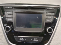 2014-2016 Hyundai Elantra Radio AM FM Cd Player Receiver Replacement P/N:96180-3X165GU Fits Fits 2014 2015 2016 OEM Used Aut