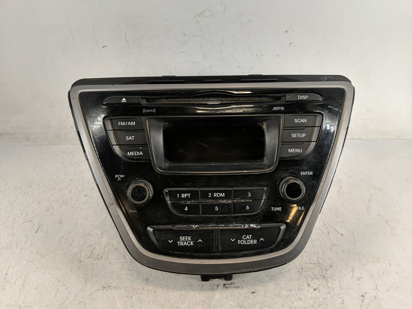2014-2016 Hyundai Elantra Radio AM FM Cd Player Receiver Replacement P/N:96170-3X156GU Fits Fits 2014 2015 2016 OEM Used Aut