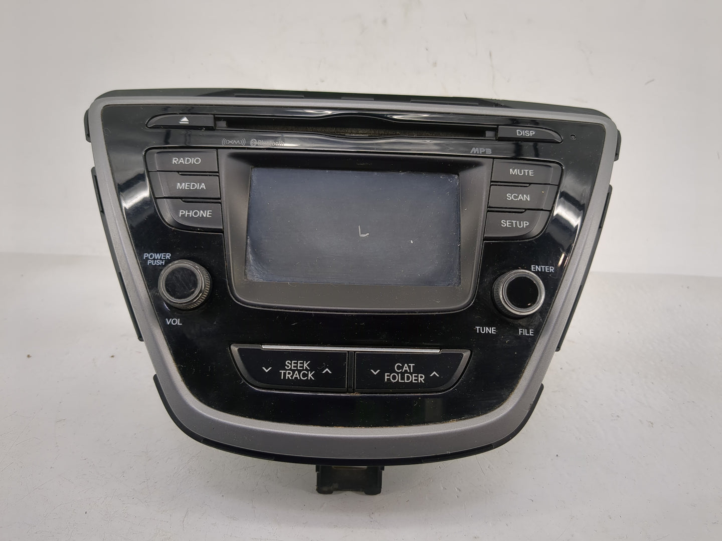 2014-2016 Hyundai Elantra Radio AM FM Cd Player Receiver Replacement P/N:96180-3X175GU Fits Fits 2014 2015 2016 OEM Used Aut