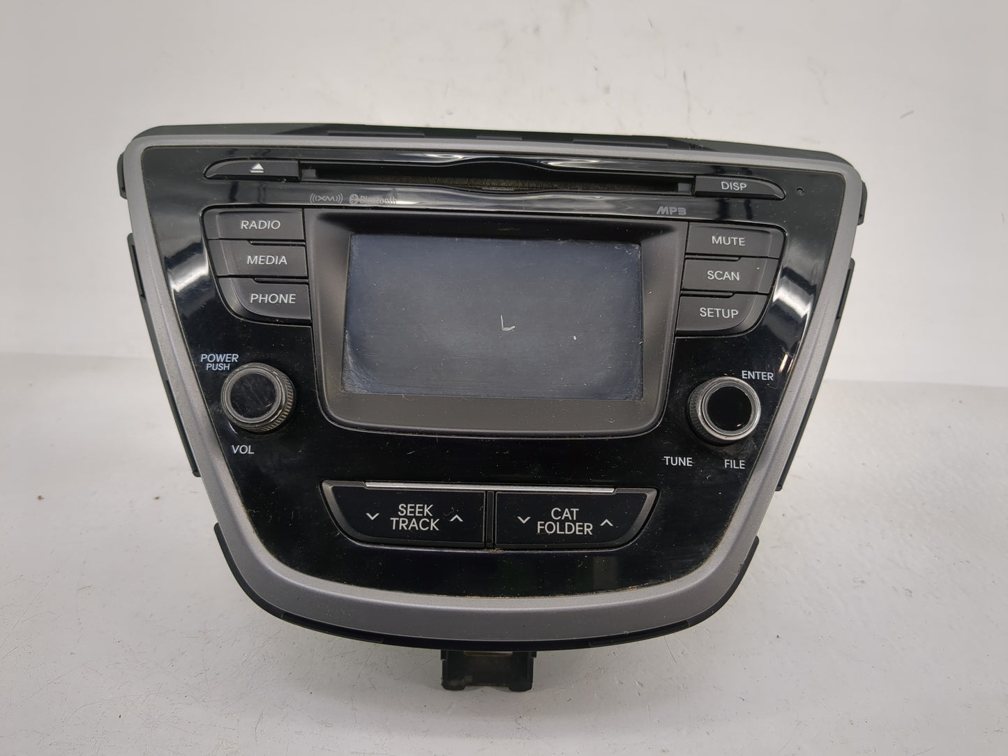 2014-2016 Hyundai Elantra Radio AM FM Cd Player Receiver Replacement P/N:96180-3X175GU Fits Fits 2014 2015 2016 OEM Used Aut