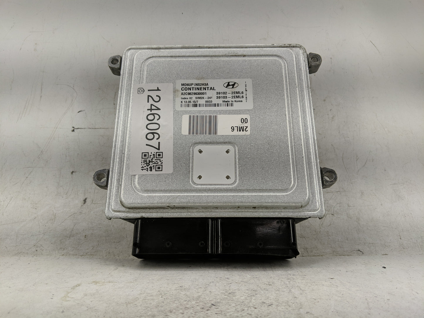 2014-2016 Hyundai Elantra PCM Engine Control Computer ECU ECM PCU OEM P/N:39103-2EML6 39102-2EML6 Fits Fits 2014 2015 2016 O