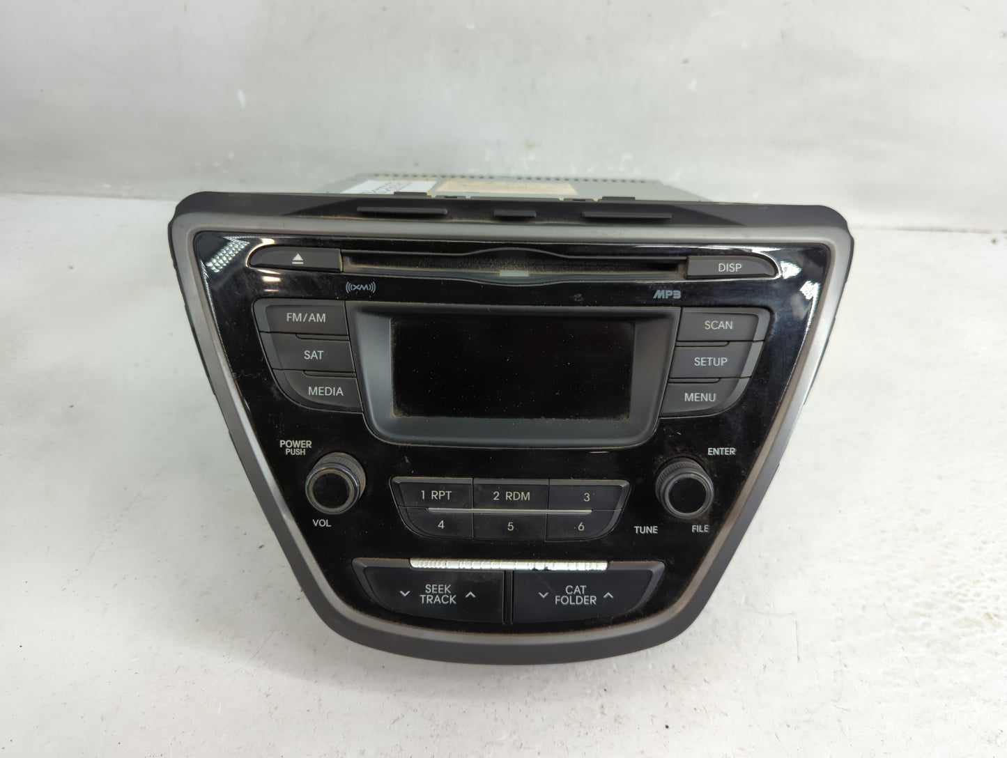 2014-2016 Hyundai Elantra Radio AM FM Cd Player Receiver Replacement P/N:96170-3X156GU Fits Fits 2014 2015 2016 OEM Used Aut