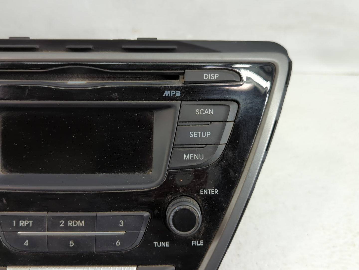 2014-2016 Hyundai Elantra Radio AM FM Cd Player Receiver Replacement P/N:96170-3X156GU Fits Fits 2014 2015 2016 OEM Used Aut