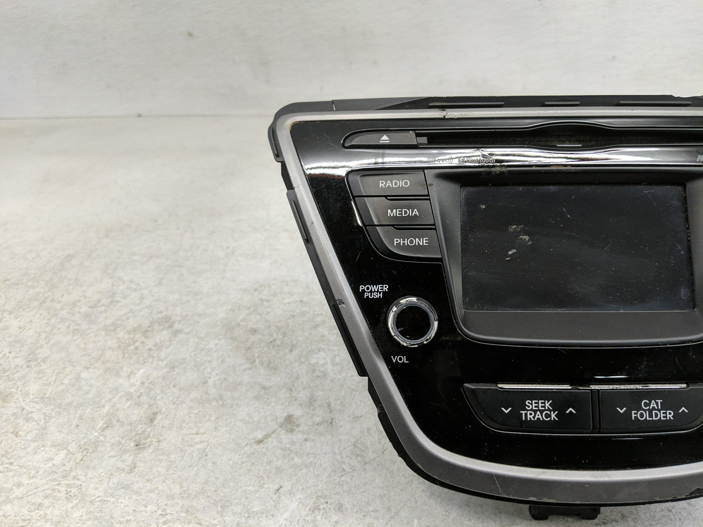 2014-2016 Hyundai Elantra Radio AM FM Cd Player Receiver Replacement P/N:96180-3X175GU Fits Fits 2014 2015 2016 OEM Used Aut