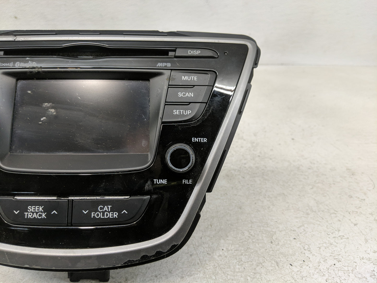 2014-2016 Hyundai Elantra Radio AM FM Cd Player Receiver Replacement P/N:96180-3X175GU Fits Fits 2014 2015 2016 OEM Used Aut