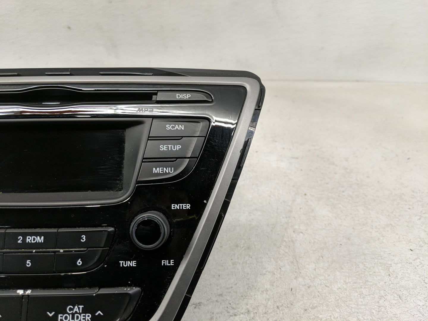 2014-2016 Hyundai Elantra Radio AM FM Cd Player Receiver Replacement P/N:96170-3X156GU Fits Fits 2014 2015 2016 OEM Used Aut