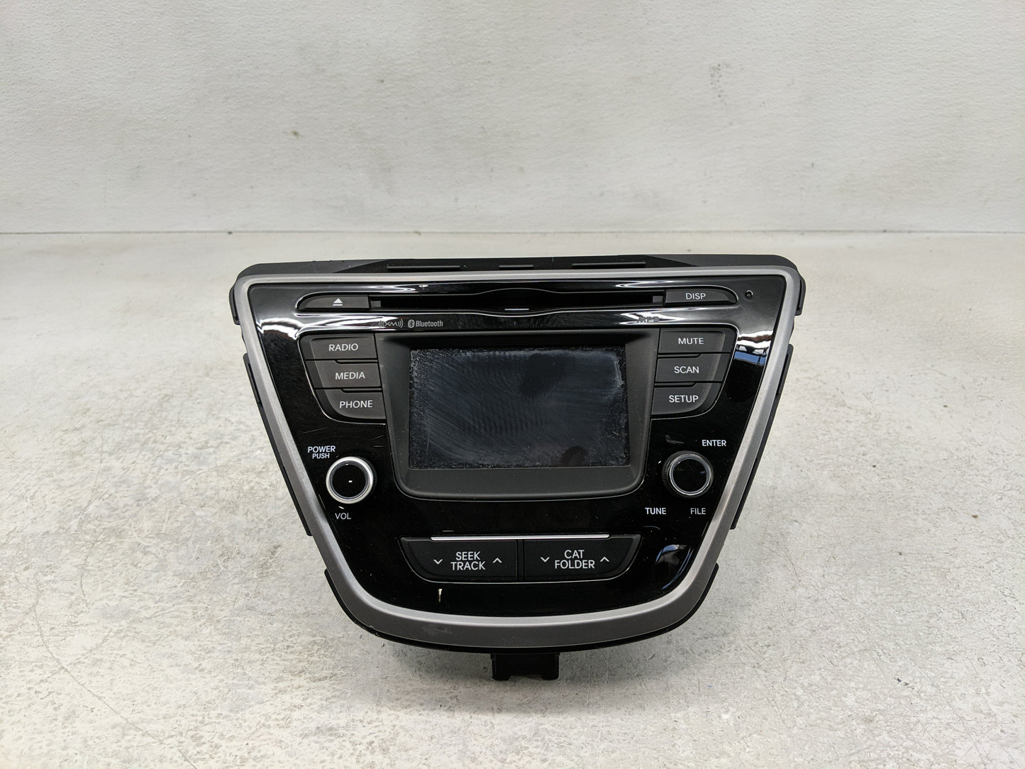2014-2016 Hyundai Elantra Radio AM FM Cd Player Receiver Replacement P/N:96180-3X175GU Fits Fits 2014 2015 2016 OEM Used Aut