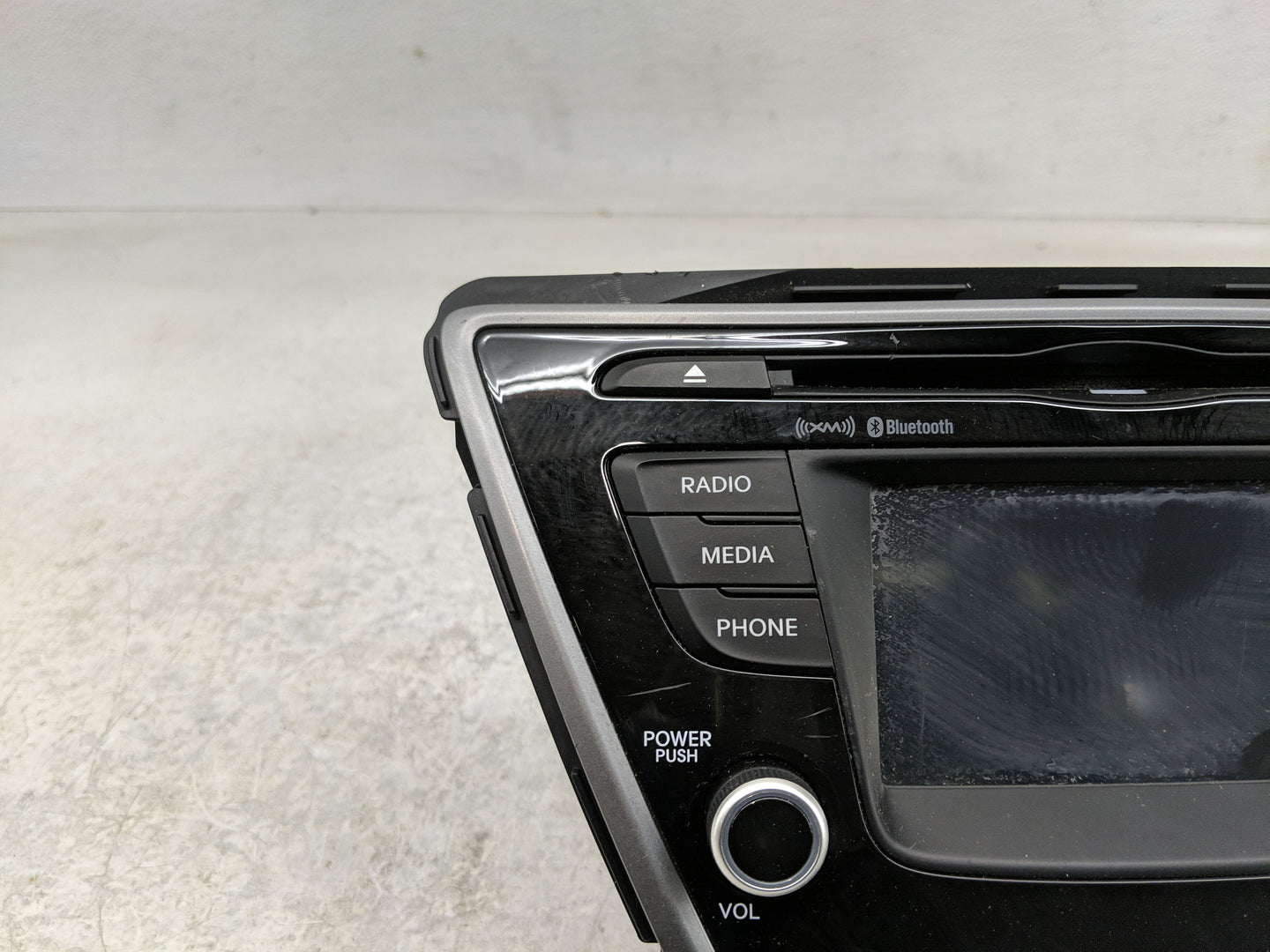 2014-2016 Hyundai Elantra Radio AM FM Cd Player Receiver Replacement P/N:96180-3X175GU Fits Fits 2014 2015 2016 OEM Used Aut
