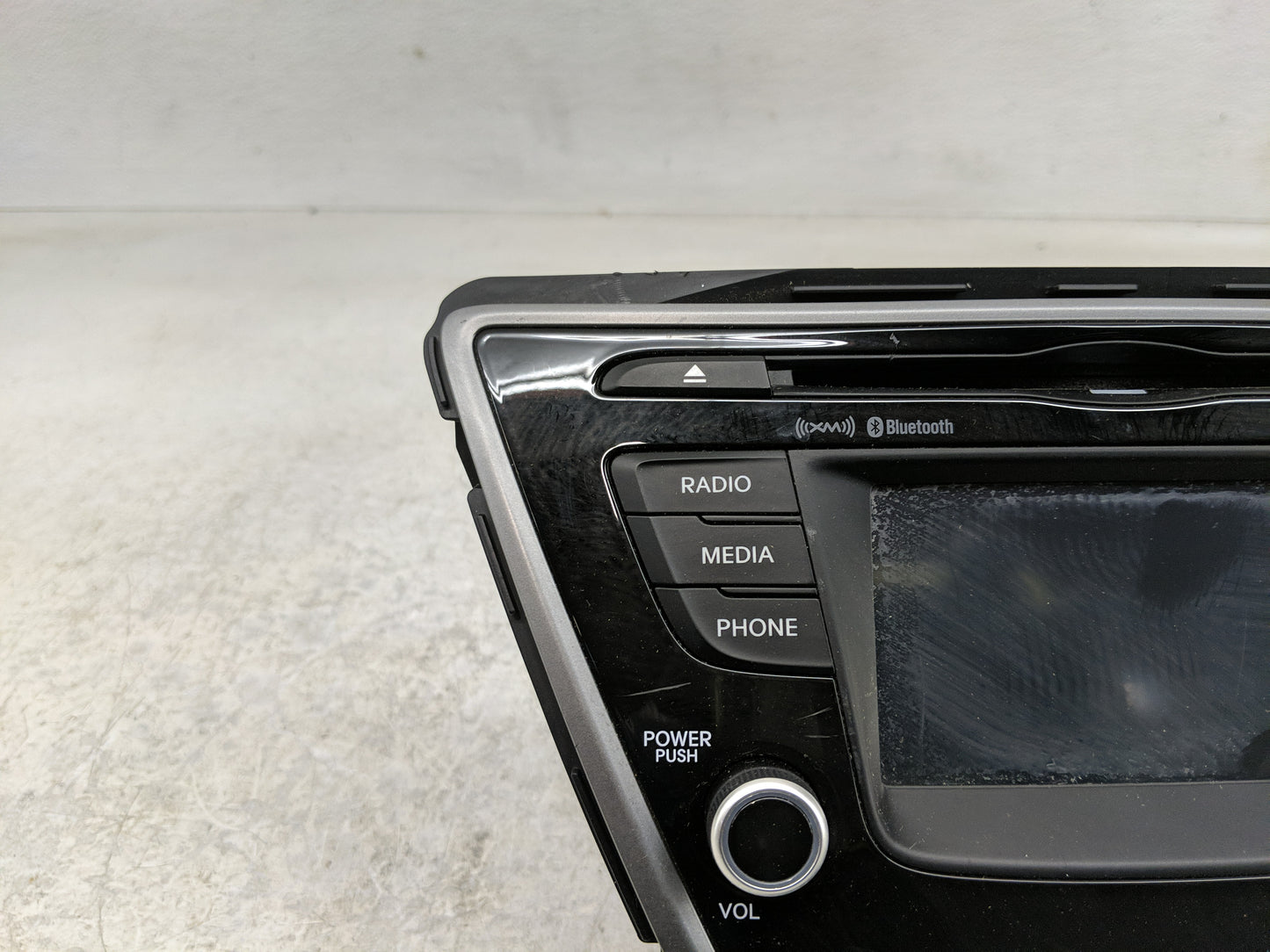2014-2016 Hyundai Elantra Radio AM FM Cd Player Receiver Replacement P/N:96180-3X175GU Fits Fits 2014 2015 2016 OEM Used Aut