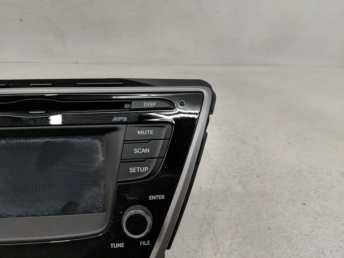 2014-2016 Hyundai Elantra Radio AM FM Cd Player Receiver Replacement P/N:96180-3X175GU Fits Fits 2014 2015 2016 OEM Used Aut