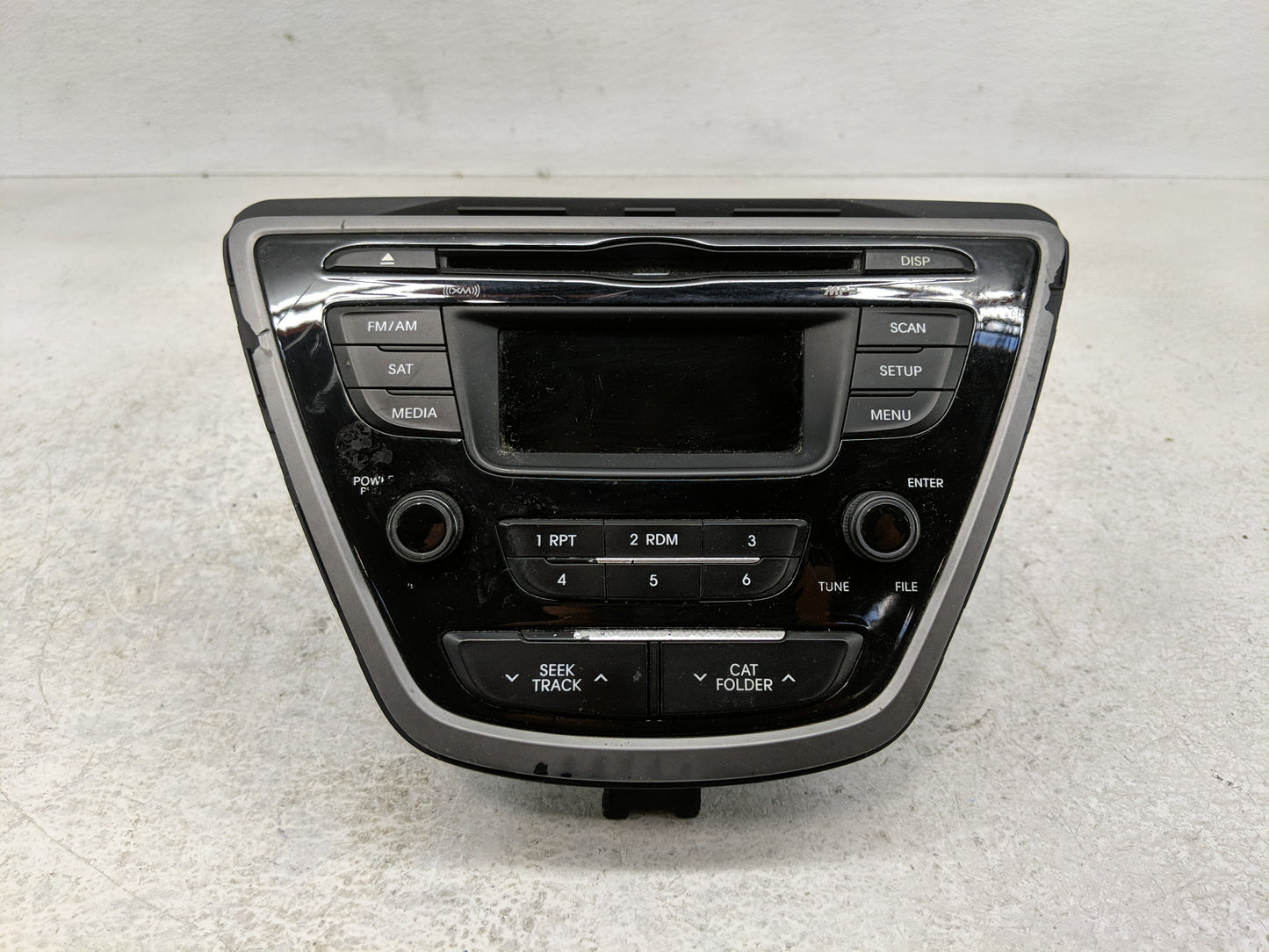 2014-2016 Hyundai Elantra Radio AM FM Cd Player Receiver Replacement P/N:96170-3X156GU Fits Fits 2014 2015 2016 OEM Used Aut