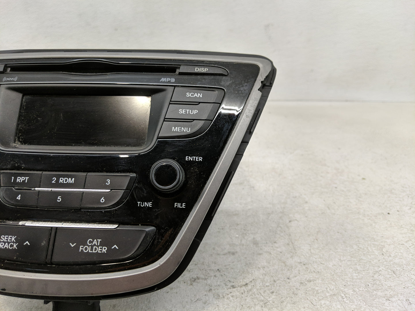 2014-2016 Hyundai Elantra Radio AM FM Cd Player Receiver Replacement P/N:96170-3X156GU Fits Fits 2014 2015 2016 OEM Used Aut