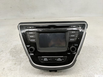 compare product 2014-2016 Hyundai Elantra Radio AM FM Cd Player Receiver Replacement P/N:96180-3X165GU Fits Fits 2014 2015 2016 OEM Used Auto Parts