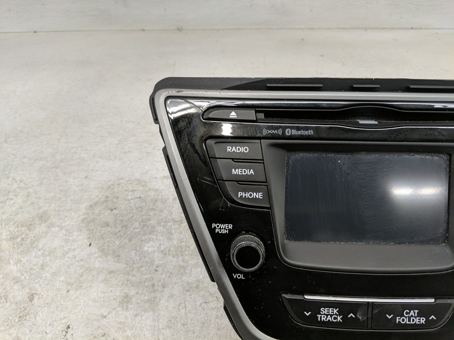 2014-2016 Hyundai Elantra Radio AM FM Cd Player Receiver Replacement P/N:96180-3X165GU Fits Fits 2014 2015 2016 OEM Used Aut