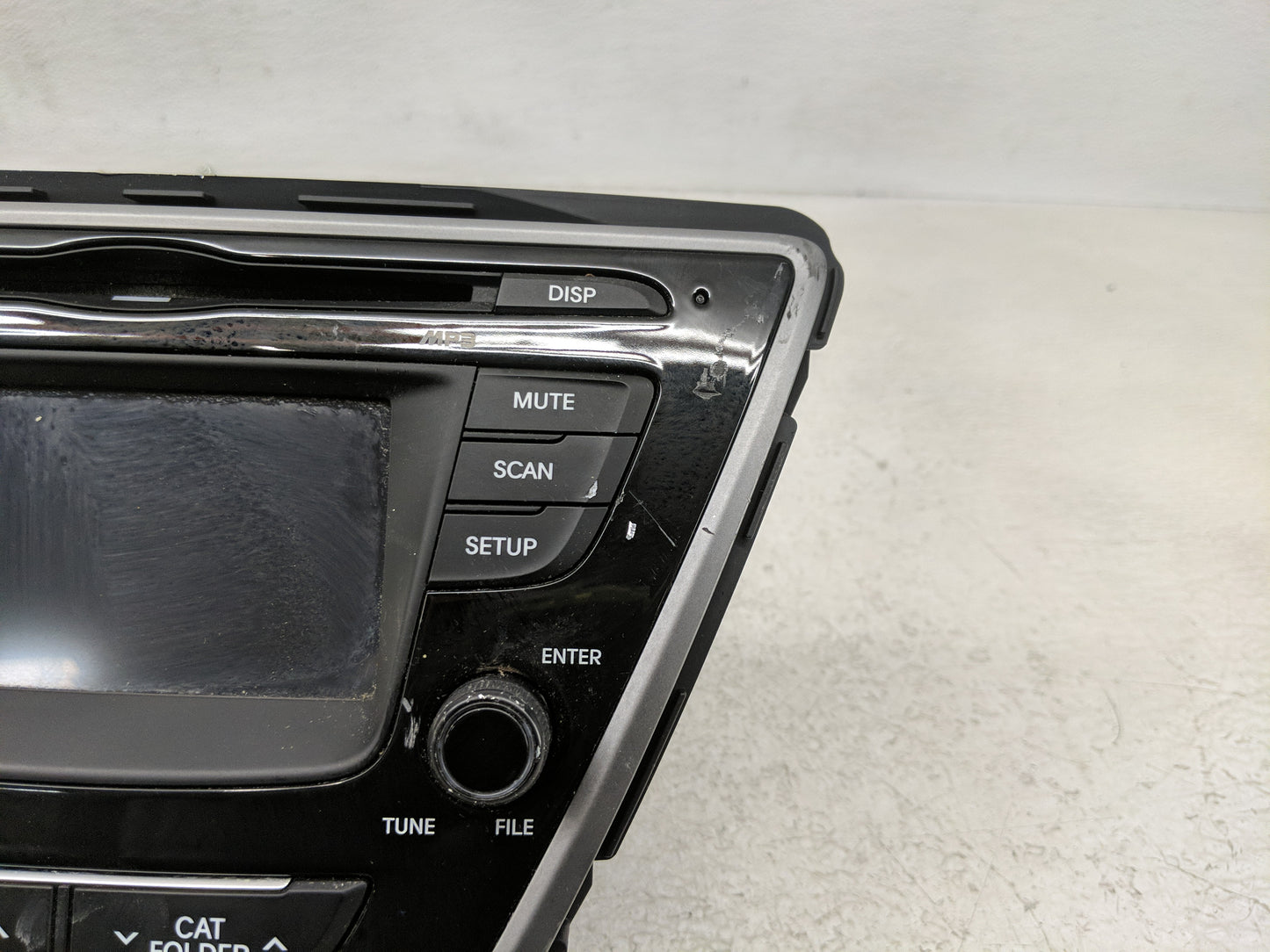 2014-2016 Hyundai Elantra Radio AM FM Cd Player Receiver Replacement P/N:96180-3X165GU Fits Fits 2014 2015 2016 OEM Used Aut