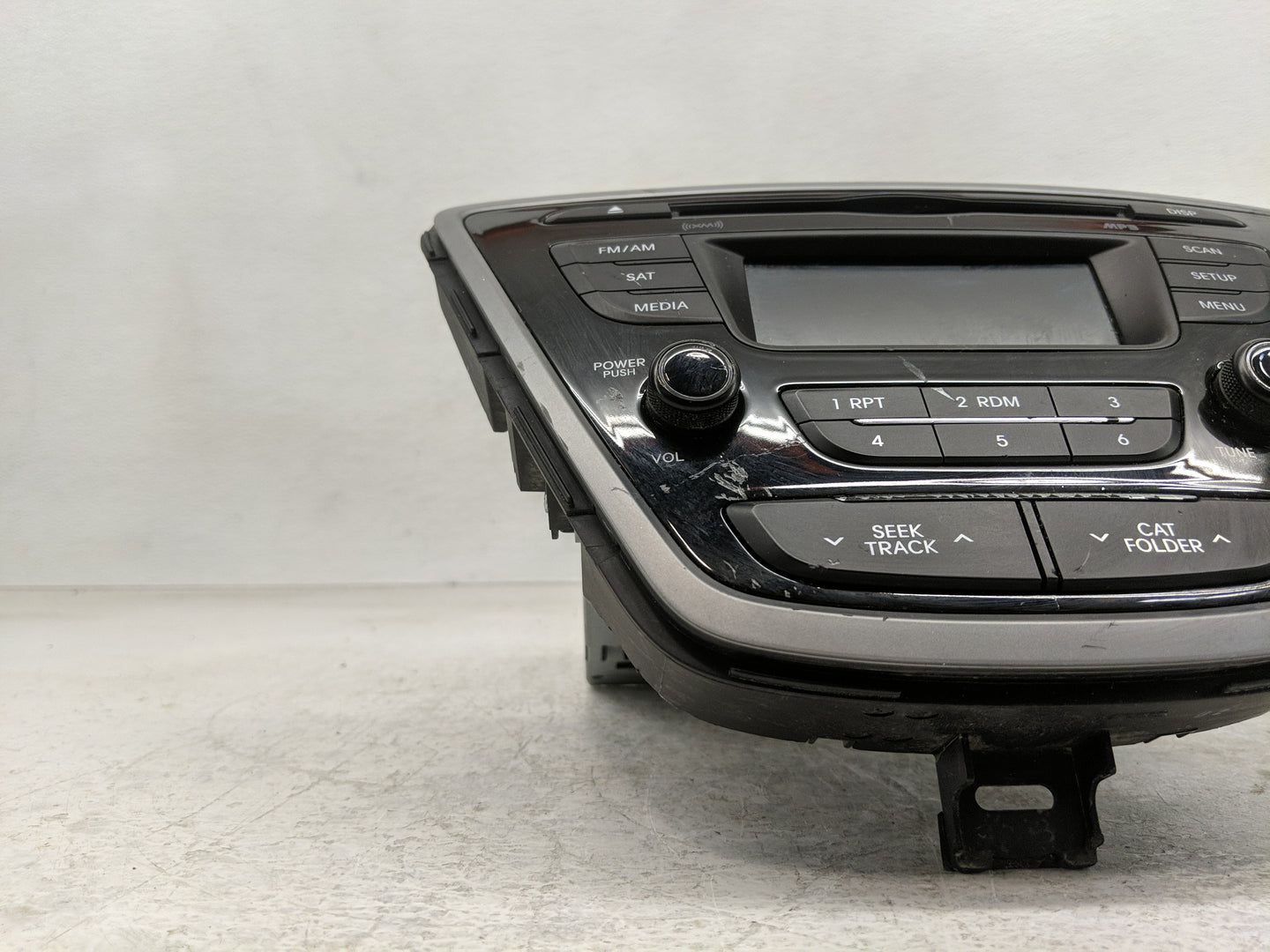2014-2016 Hyundai Elantra Radio AM FM Cd Player Receiver Replacement P/N:96170-3X156GU Fits Fits 2014 2015 2016 OEM Used Aut