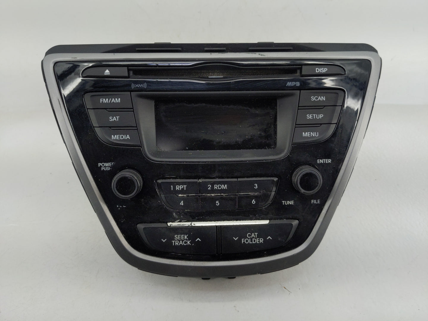 2014-2016 Hyundai Elantra Radio AM FM Cd Player Receiver Replacement P/N:96170-3X156GU Fits Fits 2014 2015 2016 OEM Used Aut
