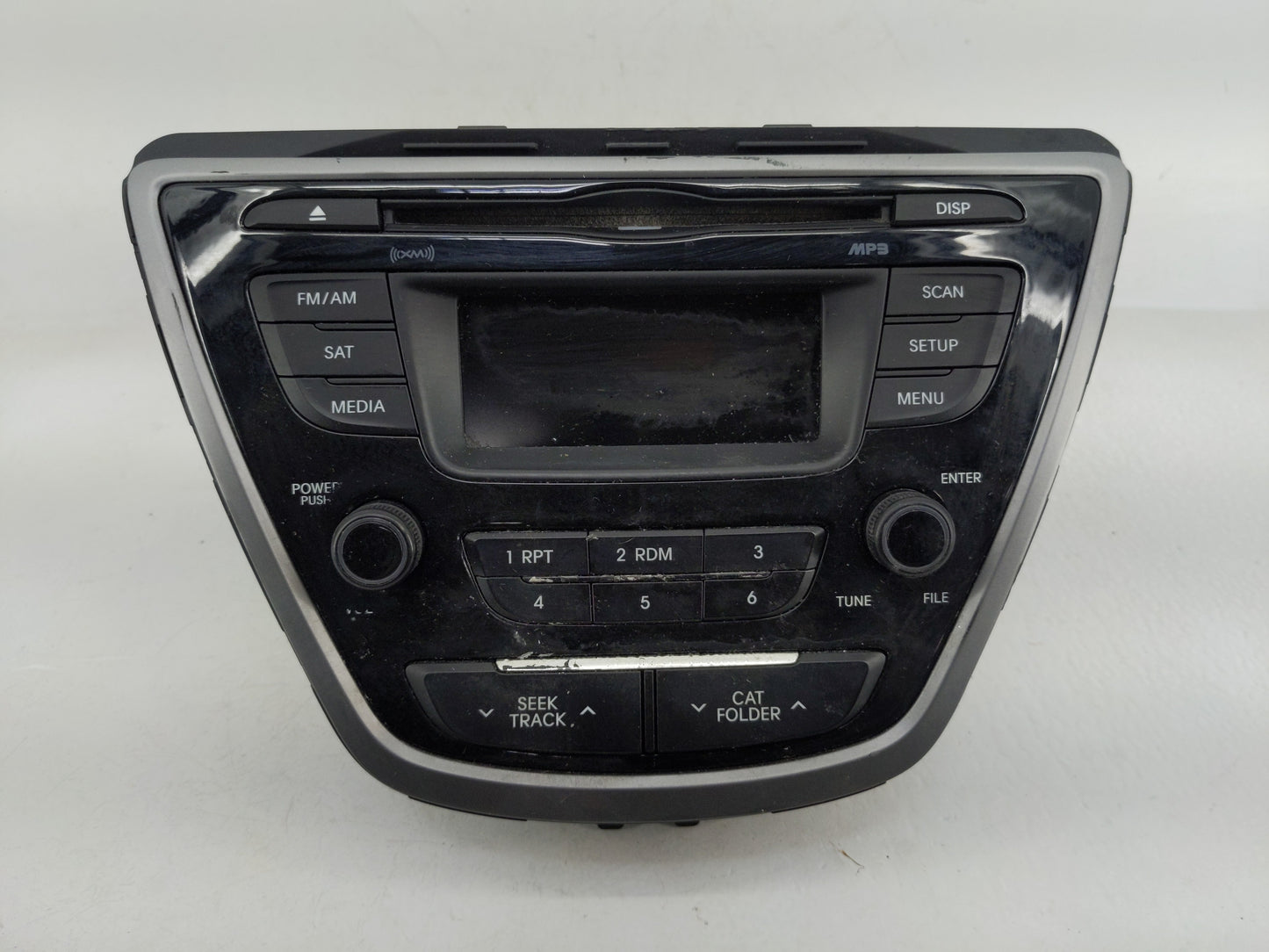 2014-2016 Hyundai Elantra Radio AM FM Cd Player Receiver Replacement P/N:96170-3X156GU Fits Fits 2014 2015 2016 OEM Used Aut