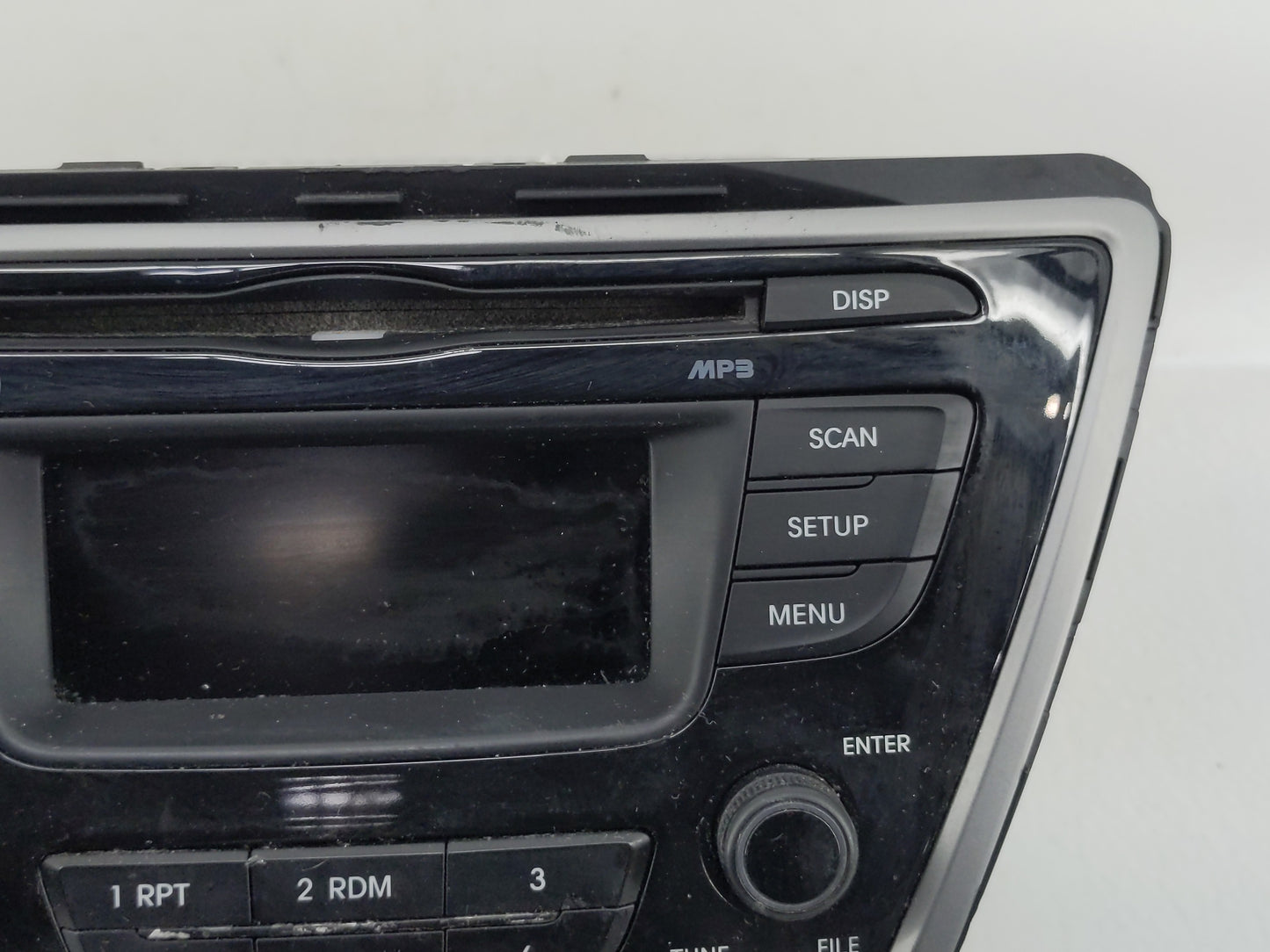 2014-2016 Hyundai Elantra Radio AM FM Cd Player Receiver Replacement P/N:96170-3X156GU Fits Fits 2014 2015 2016 OEM Used Aut