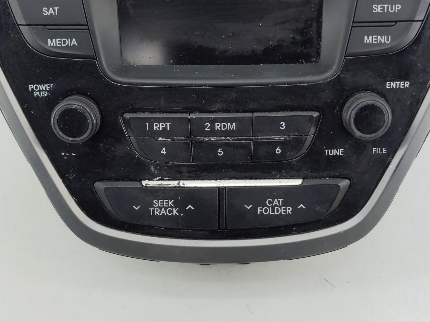 2014-2016 Hyundai Elantra Radio AM FM Cd Player Receiver Replacement P/N:96170-3X156GU Fits Fits 2014 2015 2016 OEM Used Aut