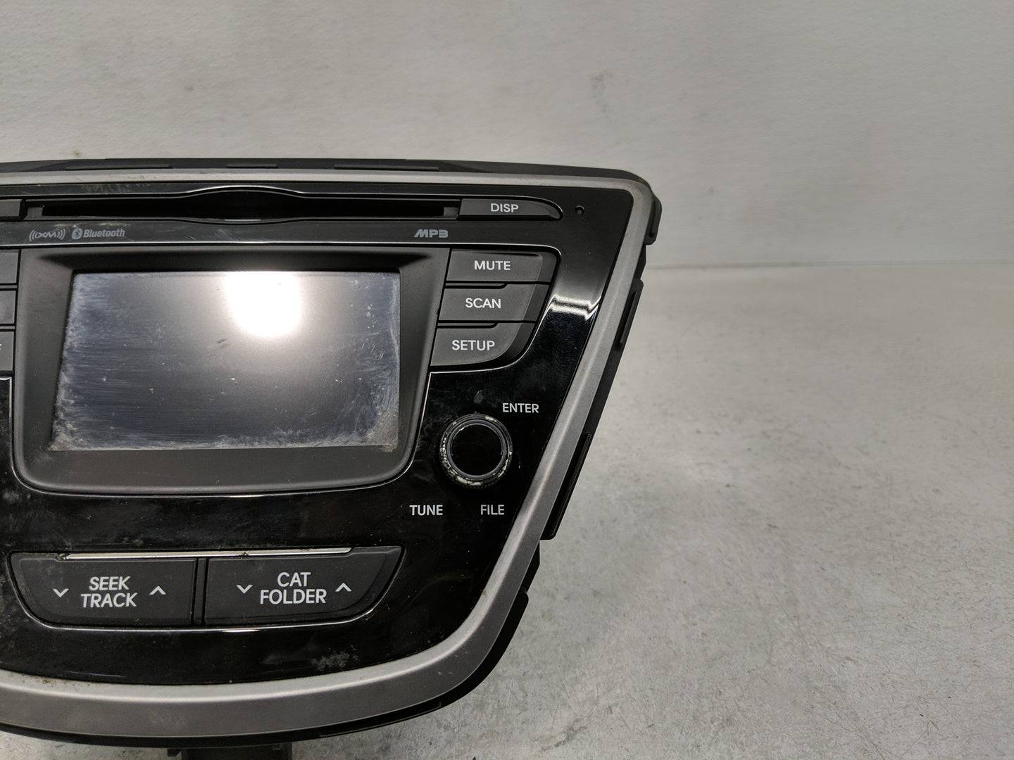2014-2016 Hyundai Elantra Radio AM FM Cd Player Receiver Replacement P/N:96180-3X165GU Fits Fits 2014 2015 2016 OEM Used Aut