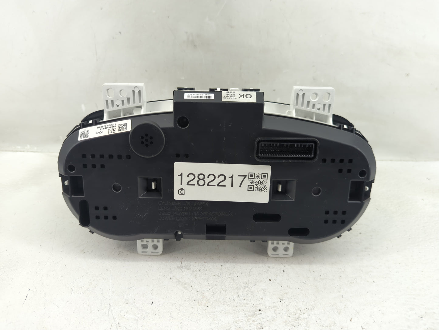 2013-2015 Hyundai Elantra Instrument Cluster Speedometer Gauges P/N:11003-003300H 94004-A5610 Fits Fits 2013 2014 2015 OEM U