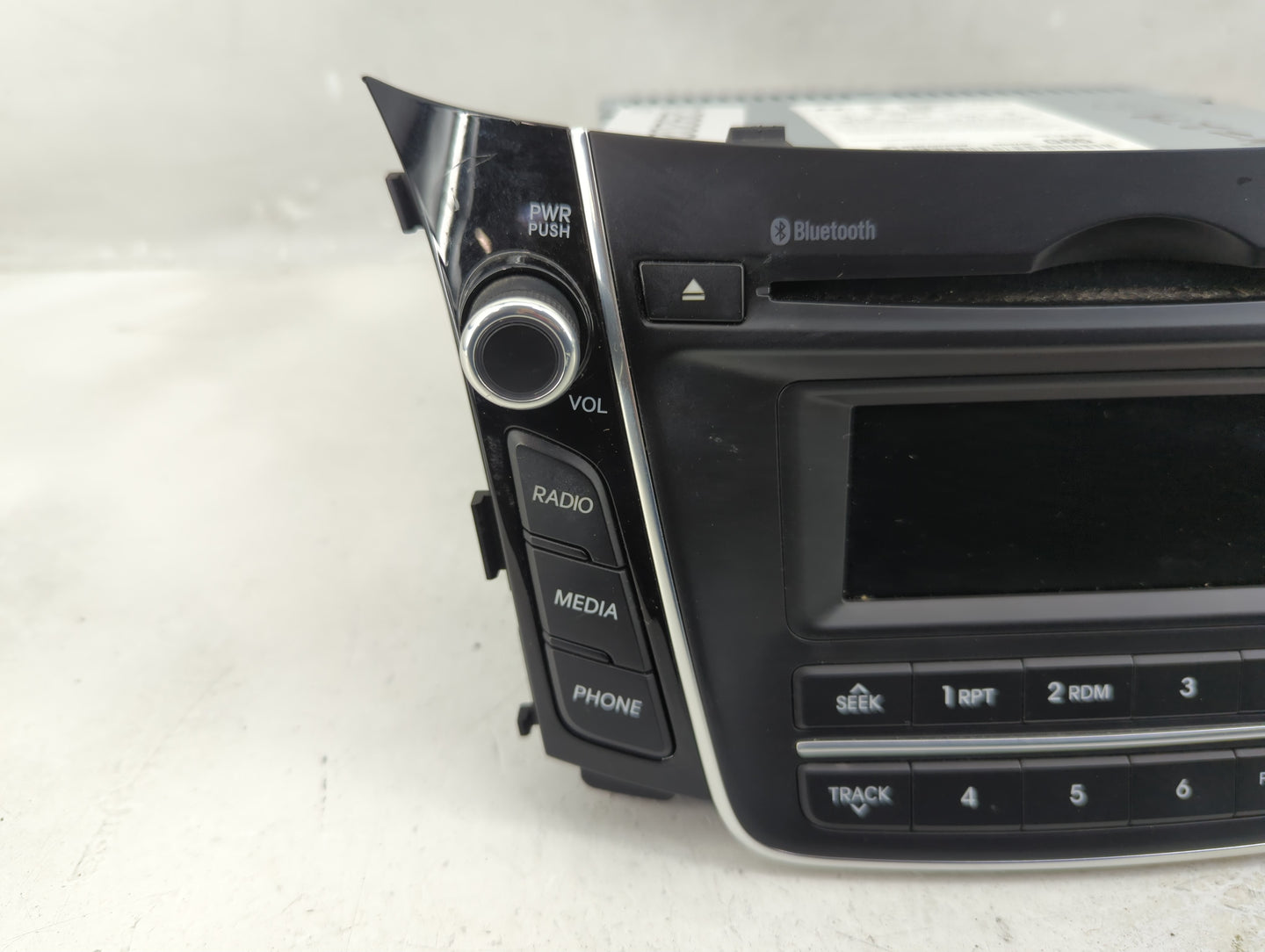 2016-2017 Hyundai Elantra Radio AM FM Cd Player Receiver Replacement P/N:96170-A5260GU Fits Fits 2016 2017 OEM Used Auto Par