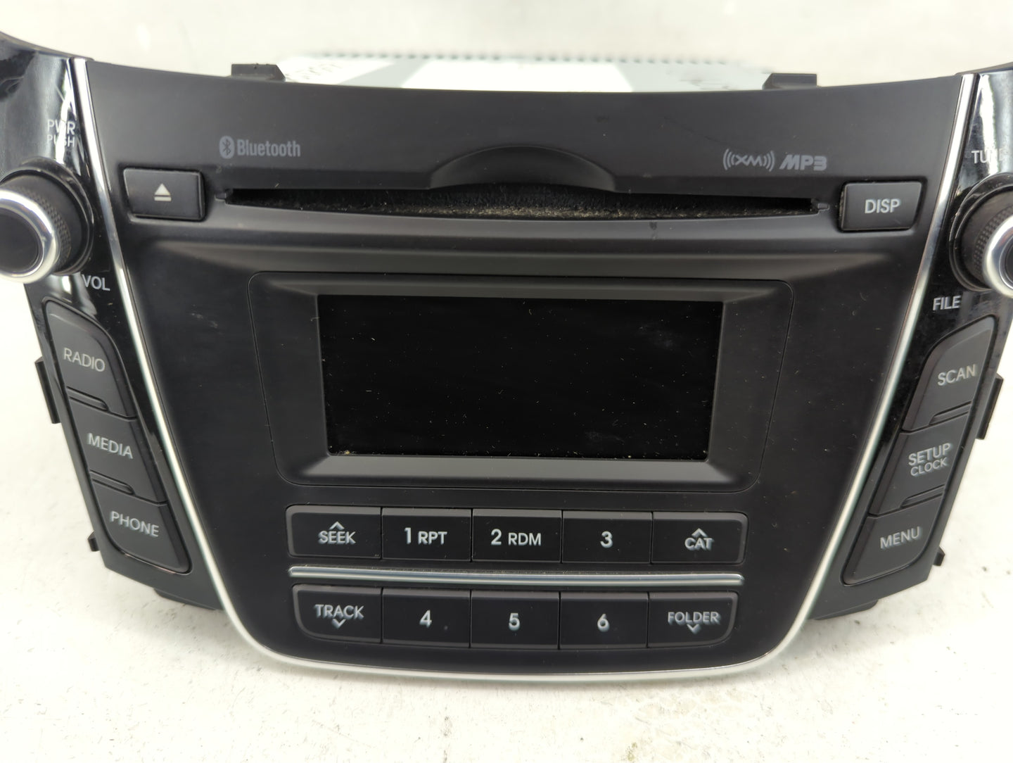 2016-2017 Hyundai Elantra Radio AM FM Cd Player Receiver Replacement P/N:96170-A5260GU Fits Fits 2016 2017 OEM Used Auto Par