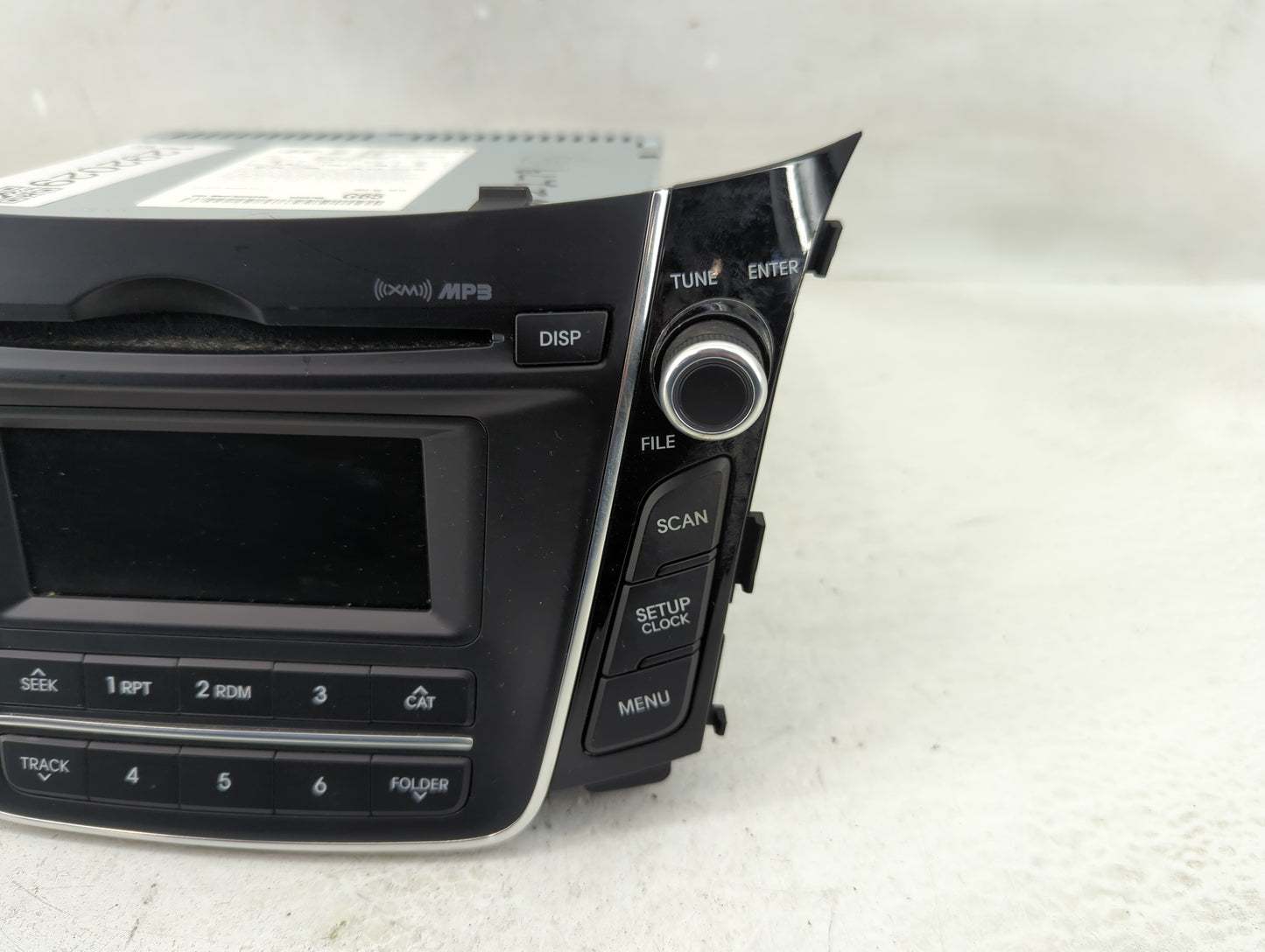 2016-2017 Hyundai Elantra Radio AM FM Cd Player Receiver Replacement P/N:96170-A5260GU Fits Fits 2016 2017 OEM Used Auto Par
