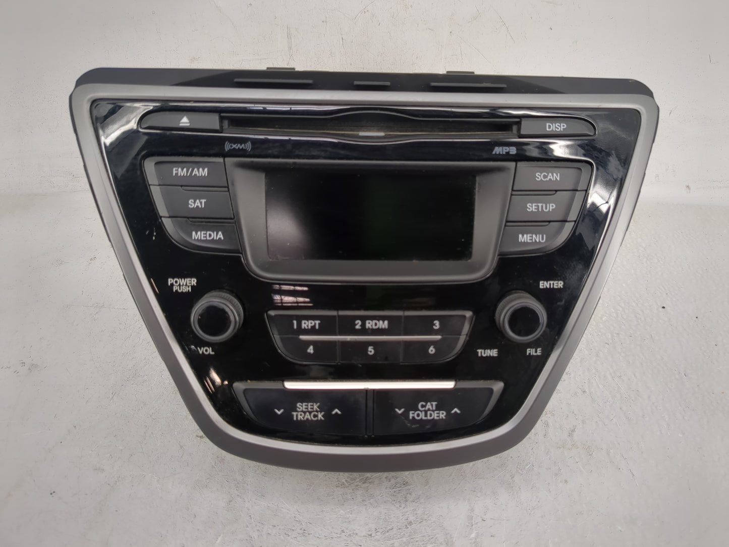 2014-2016 Hyundai Elantra Radio AM FM Cd Player Receiver Replacement P/N:96170-3X156GU Fits Fits 2014 2015 2016 OEM Used Aut