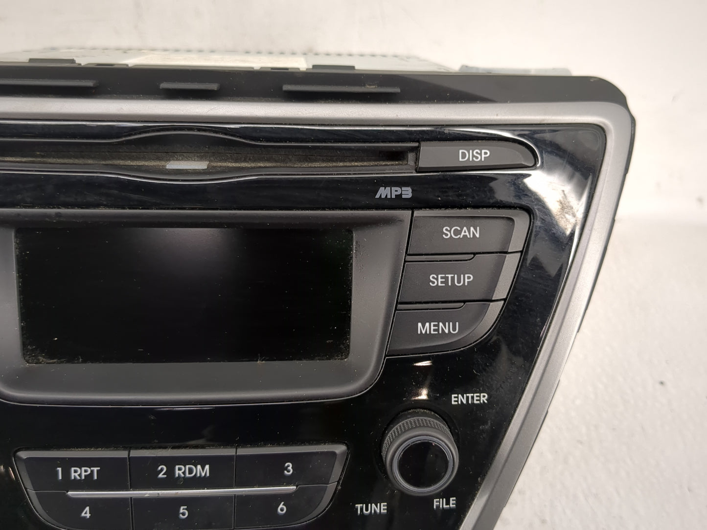 2014-2016 Hyundai Elantra Radio AM FM Cd Player Receiver Replacement P/N:96170-3X156GU Fits Fits 2014 2015 2016 OEM Used Aut