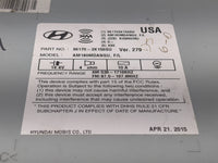 2014-2016 Hyundai Elantra Radio AM FM Cd Player Receiver Replacement P/N:96170-3X156GU Fits Fits 2014 2015 2016 OEM Used Aut