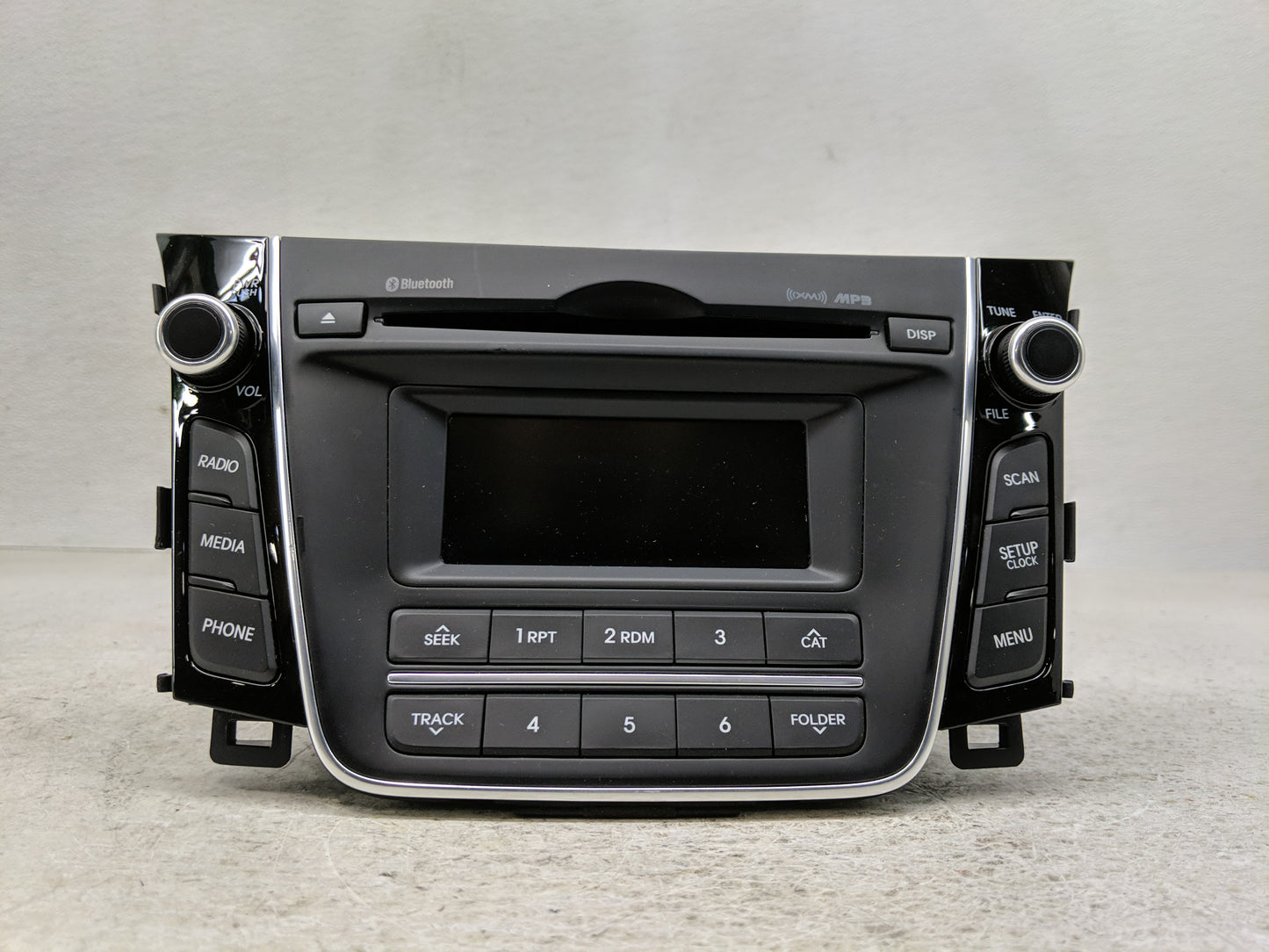 2016-2017 Hyundai Elantra Radio AM FM Cd Player Receiver Replacement P/N:96170-A5260GU Fits Fits 2016 2017 OEM Used Auto Par