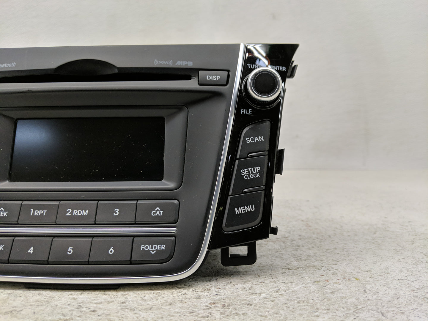 2016-2017 Hyundai Elantra Radio AM FM Cd Player Receiver Replacement P/N:96170-A5260GU Fits Fits 2016 2017 OEM Used Auto Par
