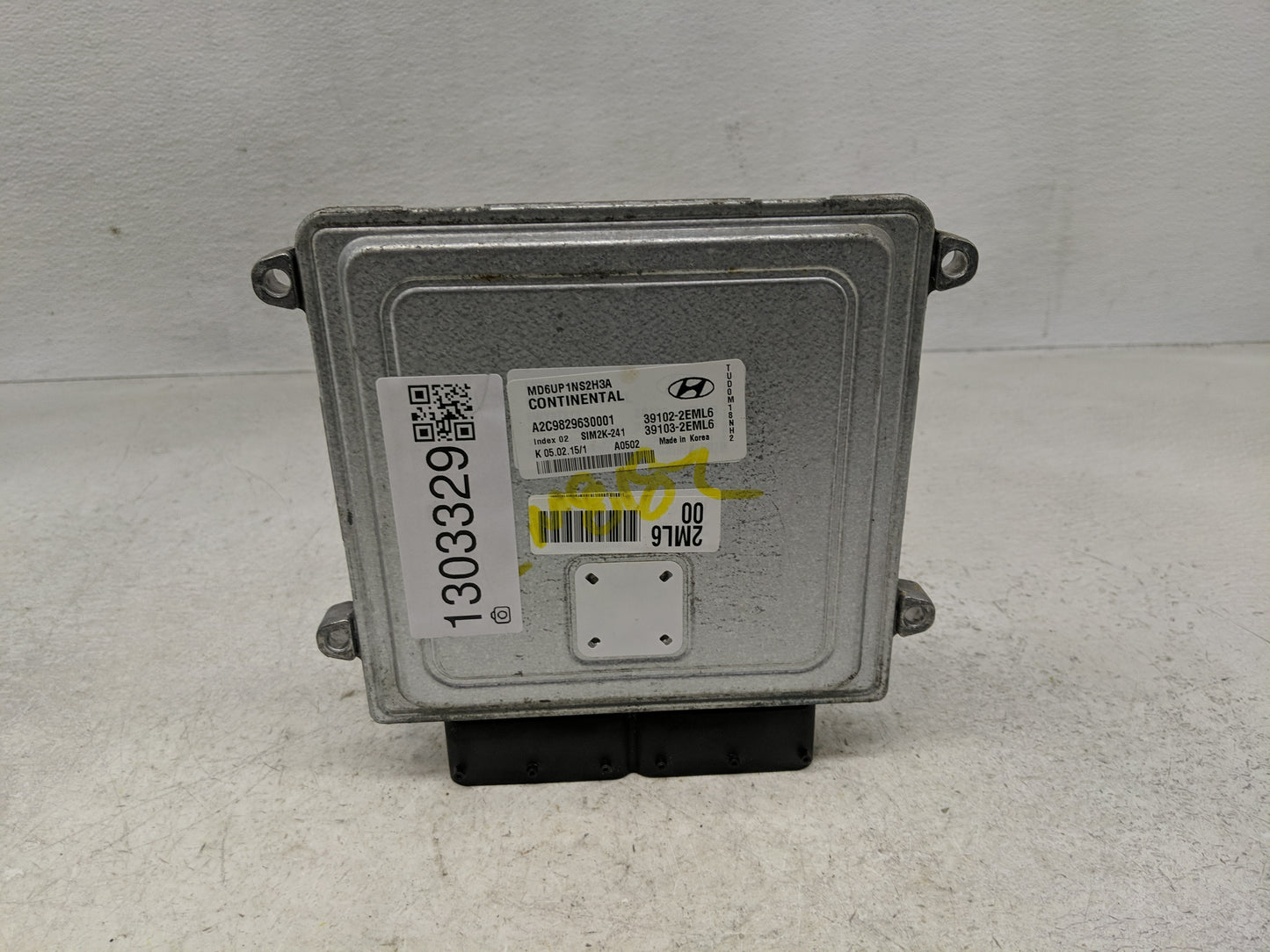2014-2016 Hyundai Elantra PCM Engine Control Computer ECU ECM PCU OEM P/N:39103-2EML6 39102-2EML6 Fits Fits 2014 2015 2016 O