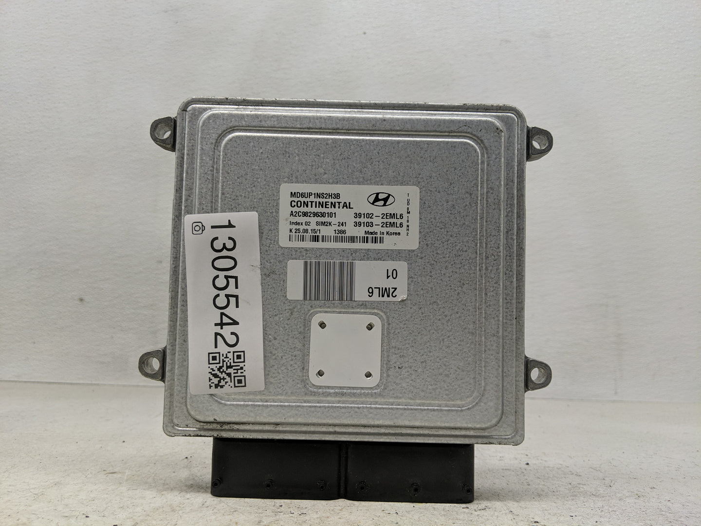 2014-2016 Hyundai Elantra PCM Engine Control Computer ECU ECM PCU OEM P/N:39103-2EML6 39102-2EML6 Fits Fits 2014 2015 2016 O
