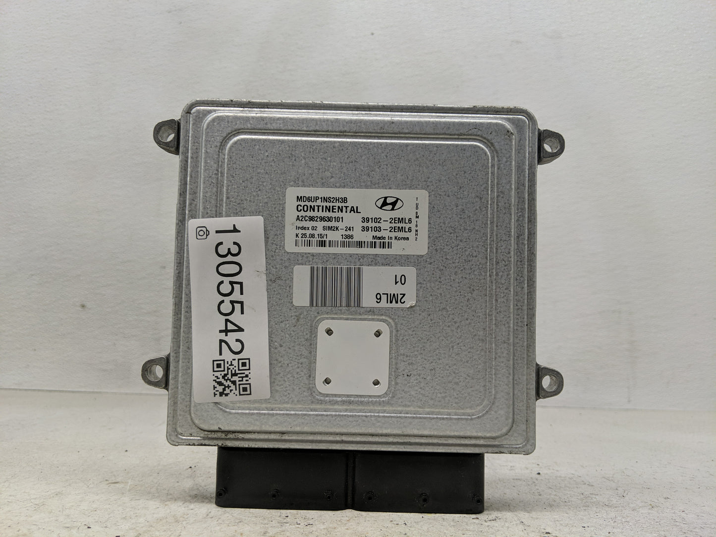2014-2016 Hyundai Elantra PCM Engine Control Computer ECU ECM PCU OEM P/N:39103-2EML6 39102-2EML6 Fits Fits 2014 2015 2016 O