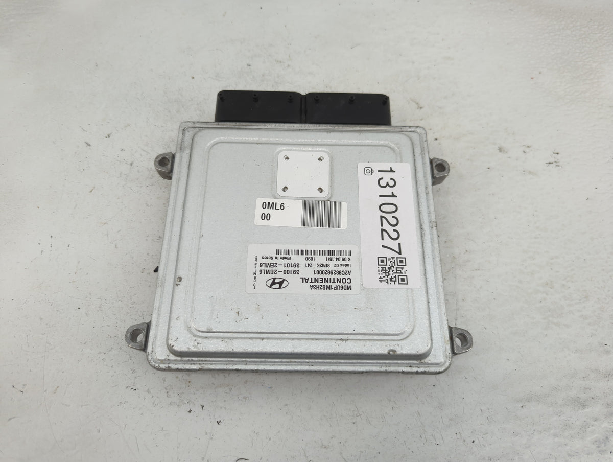 2014-2016 Hyundai Elantra PCM Engine Control Computer ECU ECM PCU OEM P/N:39101-2EML6 39100-2EML6 Fits 2014 2015 2016 OEM Us