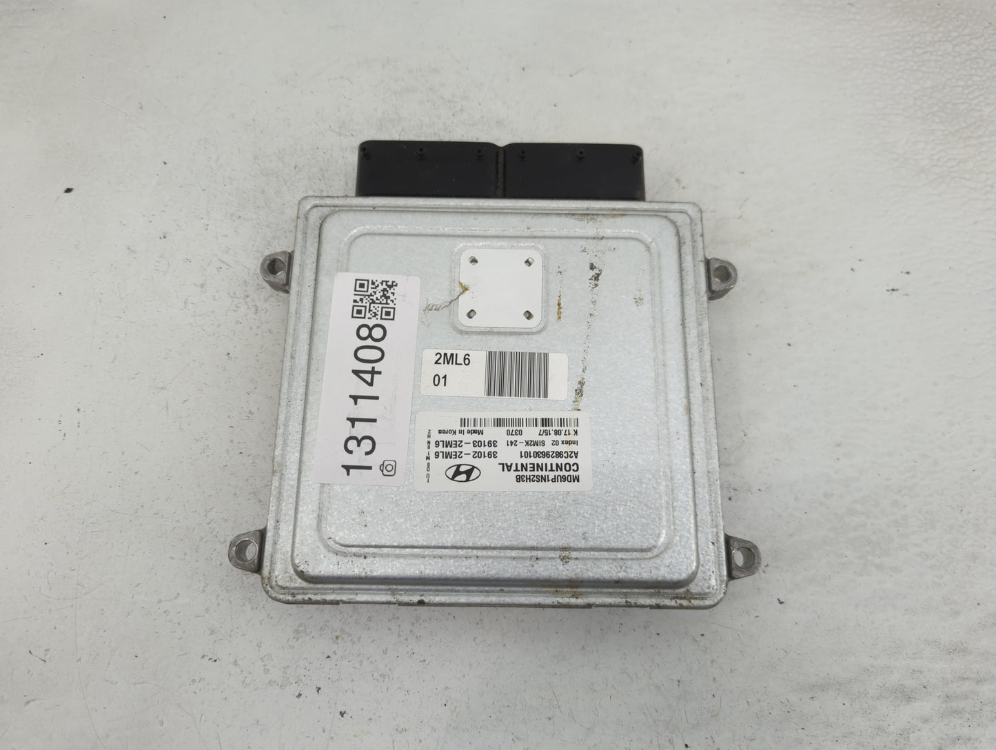2014-2016 Hyundai Elantra PCM Engine Control Computer ECU ECM PCU OEM P/N:39103-2EML6 39102-2EML6 Fits Fits 2014 2015 2016 O