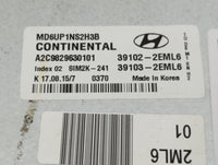 2014-2016 Hyundai Elantra PCM Engine Control Computer ECU ECM PCU OEM P/N:39103-2EML6 39102-2EML6 Fits Fits 2014 2015 2016 O