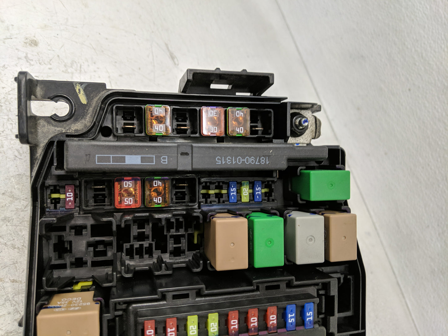 2014-2016 Hyundai Elantra Fusebox Fuse Box Panel Relay Module P/N:91951-3X710 Fits Fits 2014 2015 2016 OEM Used Auto Parts -