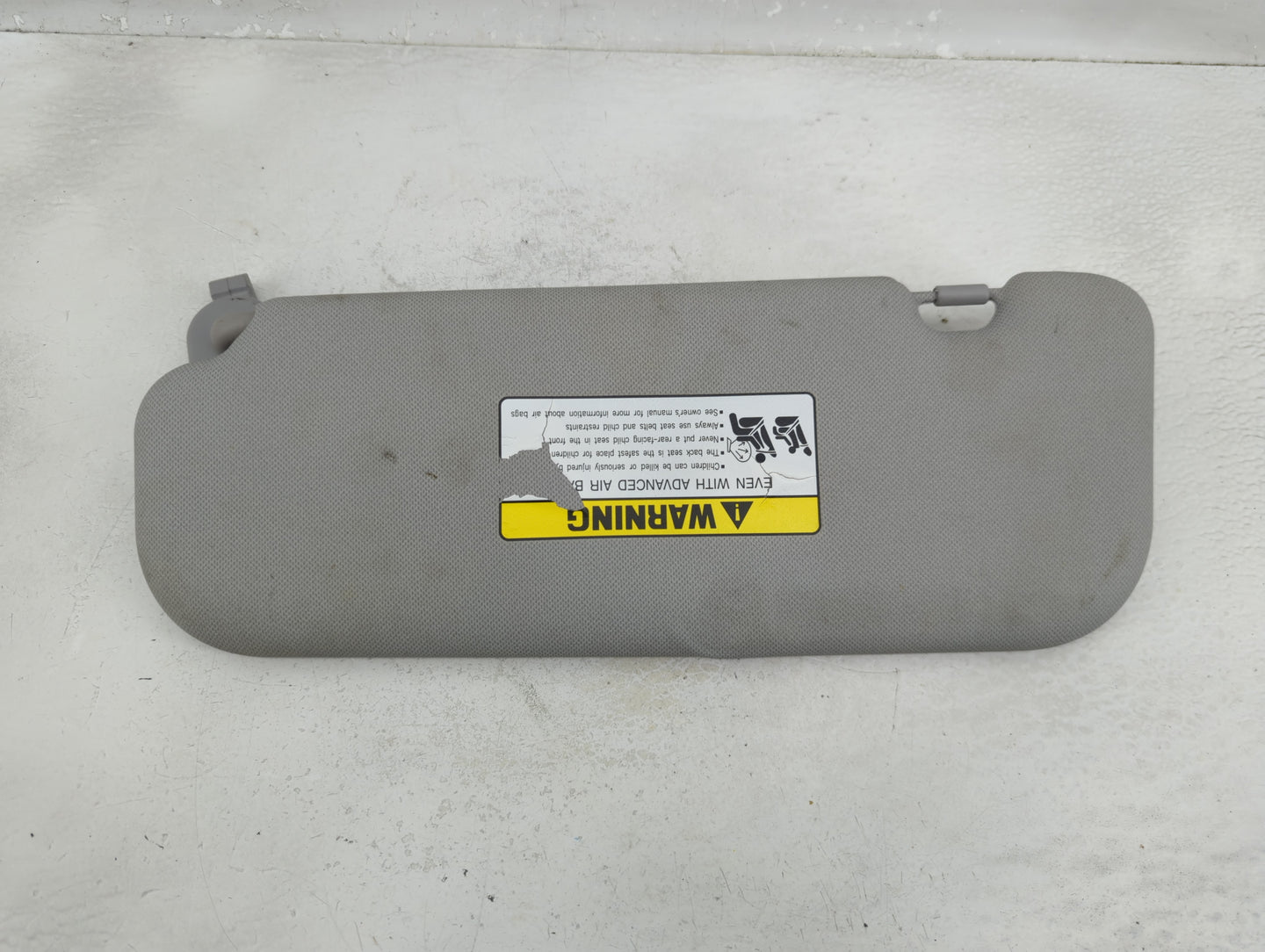 2014-2016 Hyundai Elantra Sun Visor Shade Replacement Passenger Right Mirror Fits Fits 2014 2015 2016 OEM Used Auto Parts - 