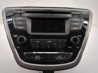compare product 2014-2016 Hyundai Elantra Radio AM FM Cd Player Receiver Replacement P/N:96170-3X156GU Fits Fits 2014 2015 2016 OEM Used Auto Parts