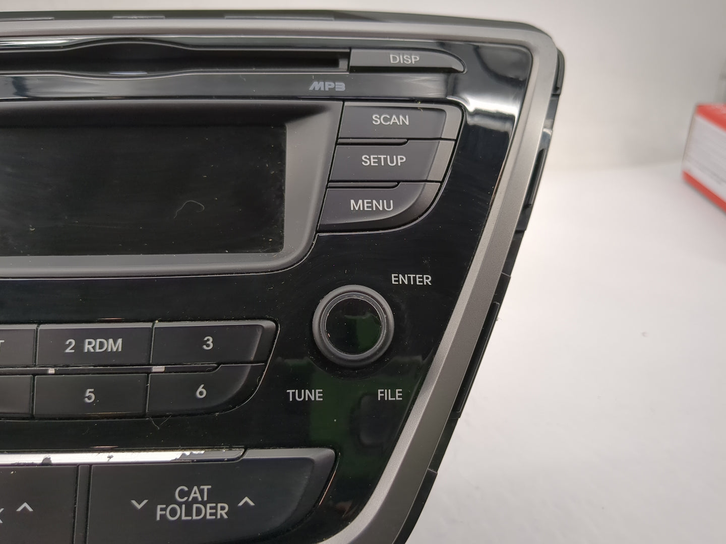 2014-2016 Hyundai Elantra Radio AM FM Cd Player Receiver Replacement P/N:96170-3X156GU Fits Fits 2014 2015 2016 OEM Used Aut