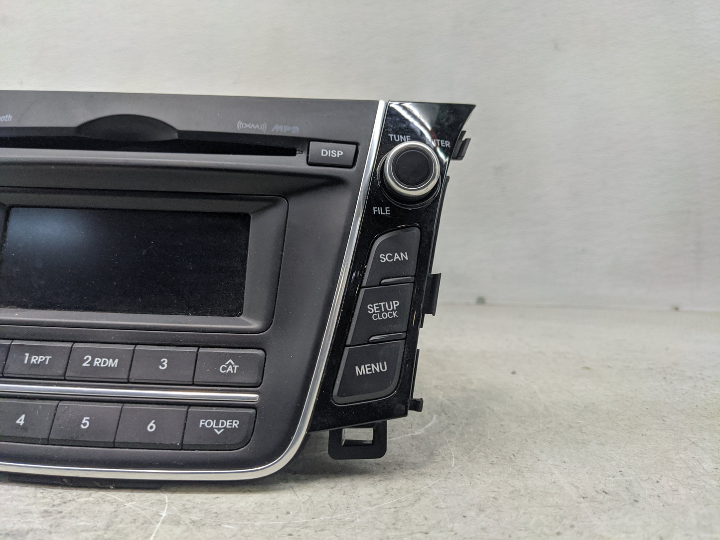 2016-2017 Hyundai Elantra Radio AM FM Cd Player Receiver Replacement P/N:96170-A5260GU Fits Fits 2016 2017 OEM Used Auto Par