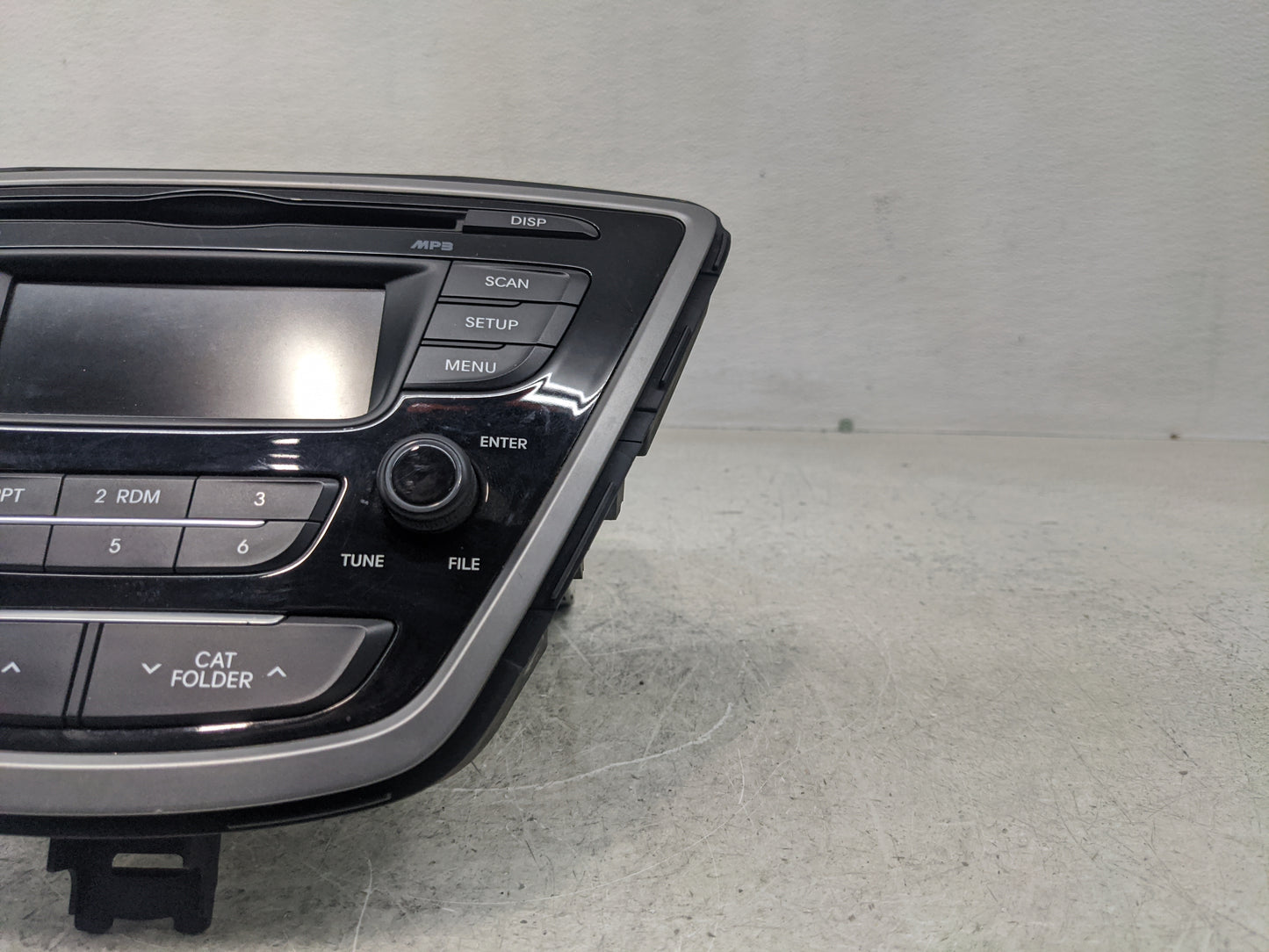 2014-2016 Hyundai Elantra Radio AM FM Cd Player Receiver Replacement P/N:61014035 96170-3X156GU Fits Fits 2014 2015 2016 OEM