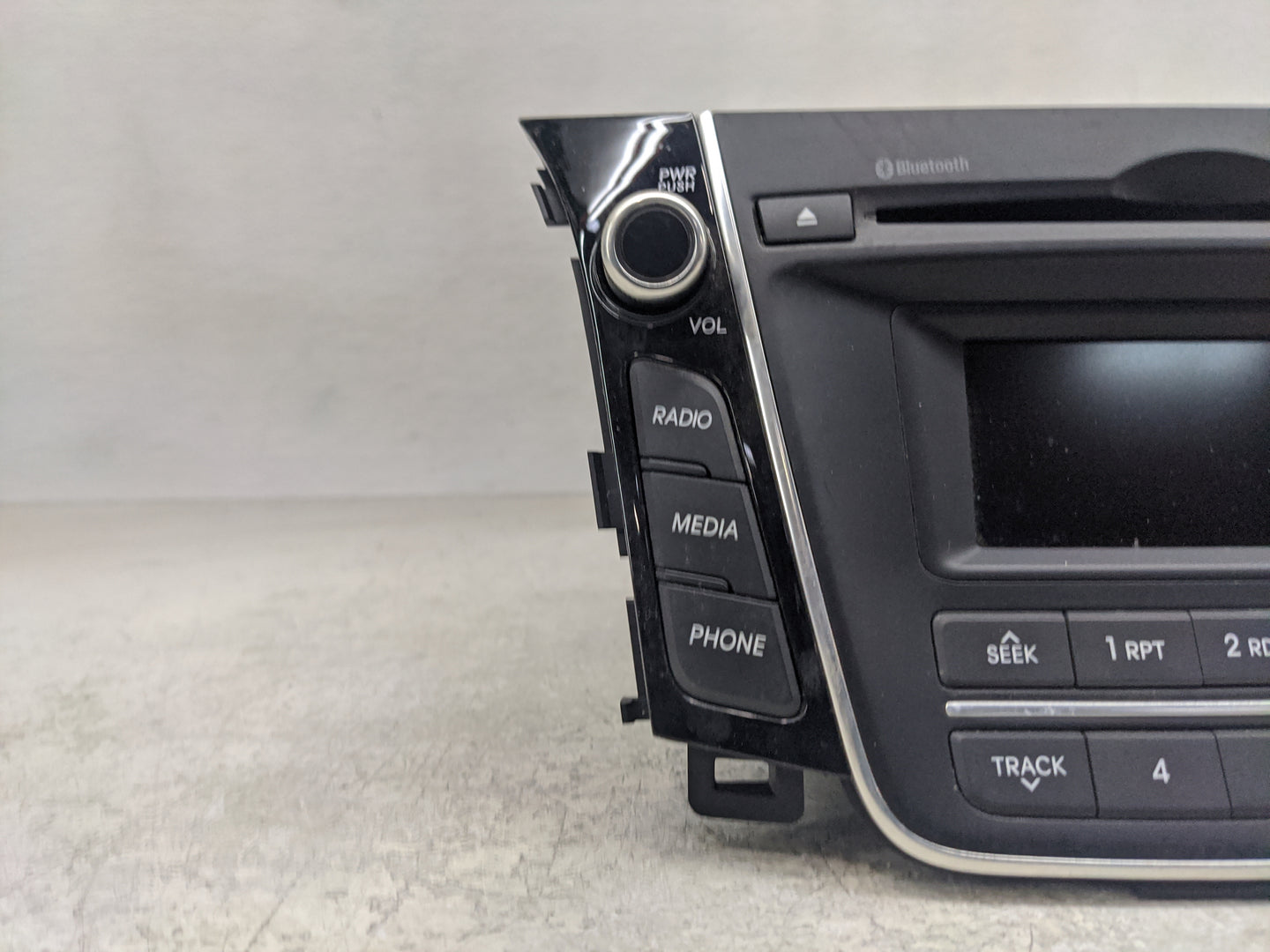 2016-2017 Hyundai Elantra Radio AM FM Cd Player Receiver Replacement P/N:96170-A5260GU Fits Fits 2016 2017 OEM Used Auto Par