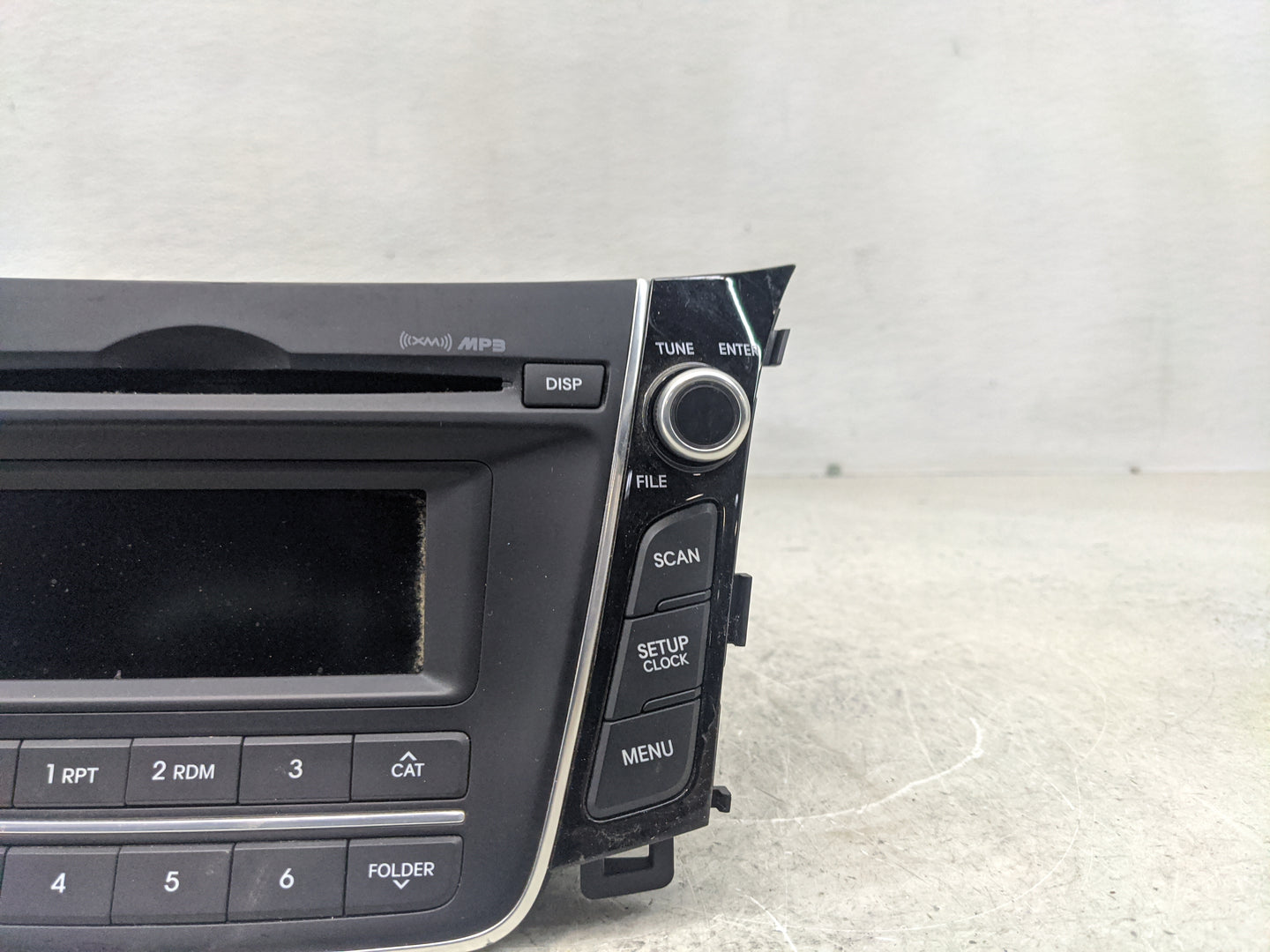2016-2017 Hyundai Elantra Radio AM FM Cd Player Receiver Replacement P/N:96170-A5260GU Fits Fits 2016 2017 OEM Used Auto Par