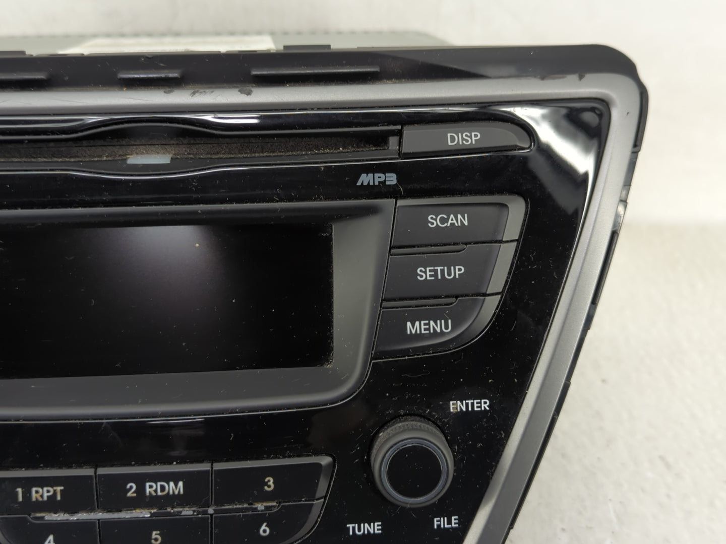 2014-2016 Hyundai Elantra Radio AM FM Cd Player Receiver Replacement P/N:96170-3X156GU Fits Fits 2014 2015 2016 OEM Used Aut